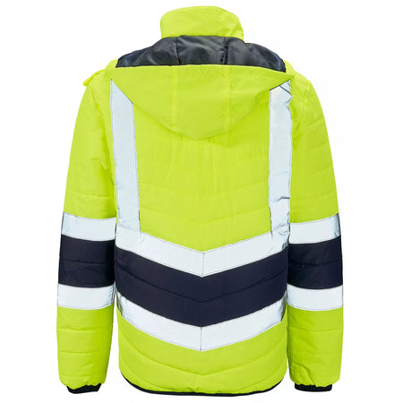 Hi-Vis Puffer Jacket - Yellow / Navy [src:hvuffy2.jpg@20261026104438]