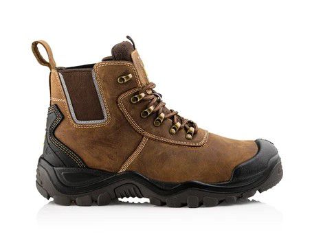 Buckshot Brown Waterproof Hybridz Safety Lace/Dealer Boot - S3 HRO SRC [src:hybridz2.jpg@20260824142318]