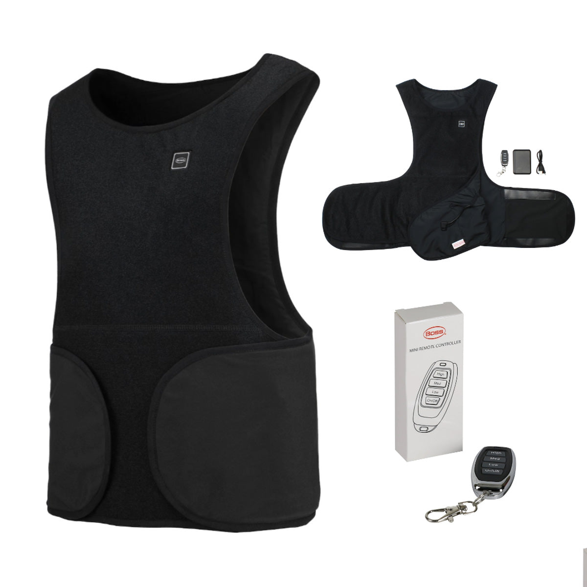 Base Layer Heated Vest (300-HV100) by Boss® Main Image