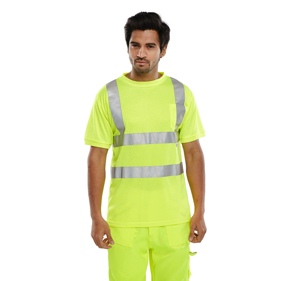 Hi-Vis Crew Neck T-Shirt