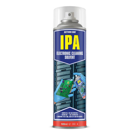 Action Can IPA Pure Isopropyl Alcohol Solvent Cleaner 500ml