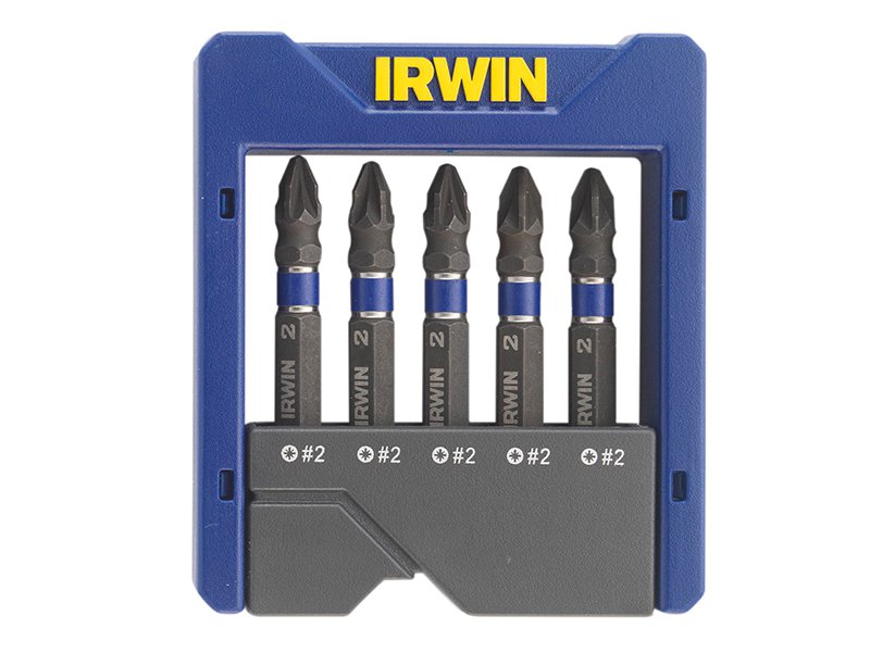 IRWIN® Pozidriv Impact Screwdriver Pocket Bit Set, 5 Piece Main Image