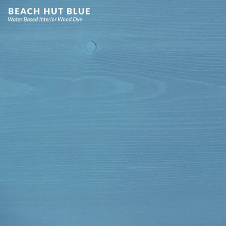 Water Based Coloured Interior Wood Stain - Beach Hut Blue - 500ml [src:interior-beachhutblue-sampleblock_720x_38ead6b7-9224-4121-950a-df3d720efa7b.jpg@20260112092130]