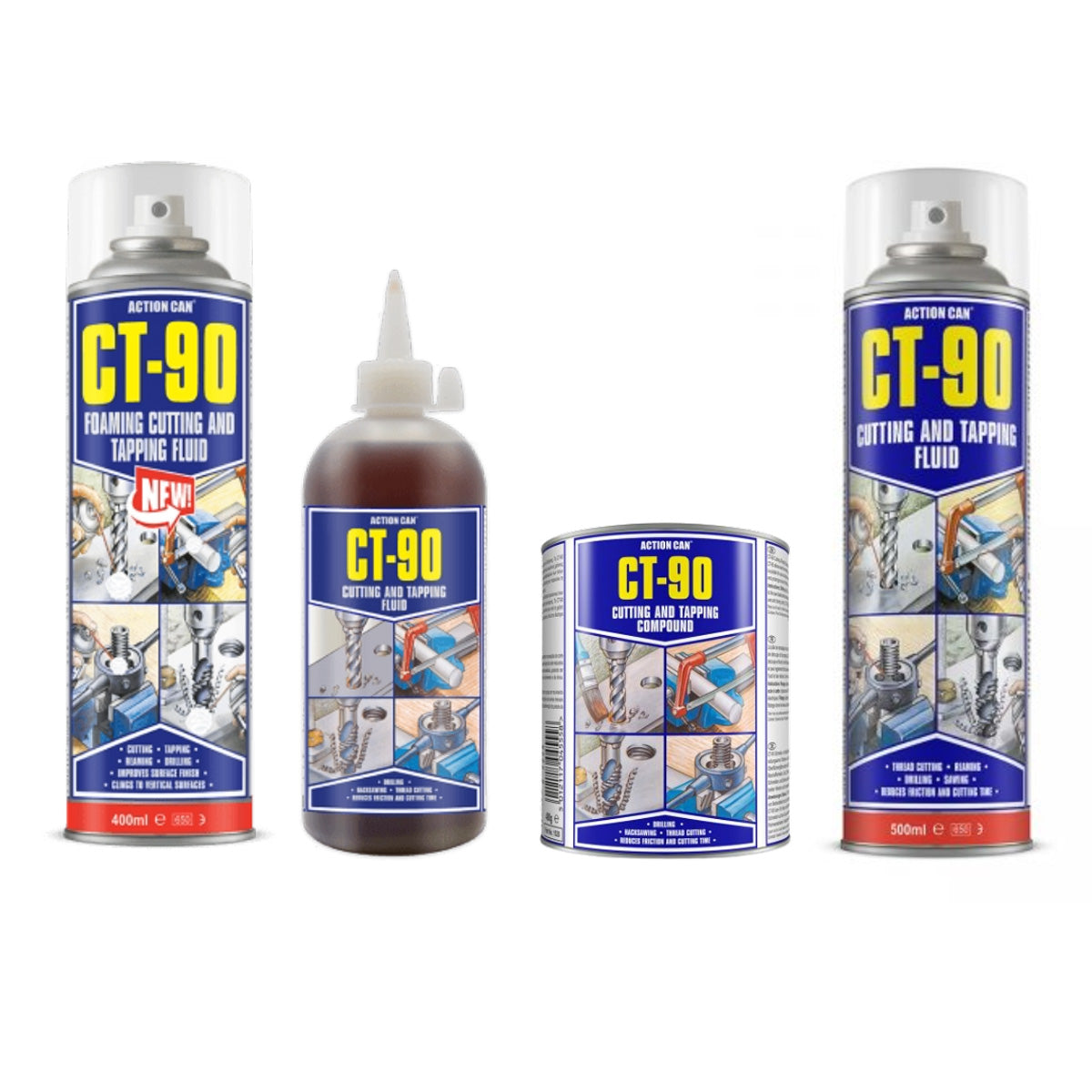 CT-90 Cutting and Tapping Fluid 500ml Bottle with spout – James Gibson ...