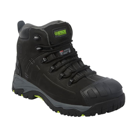 Apache Mercury Black Non-Metallic Safety Boot - S7L HRO FO SC SR Main Image [src:mercury1.jpg@20261021113442]
