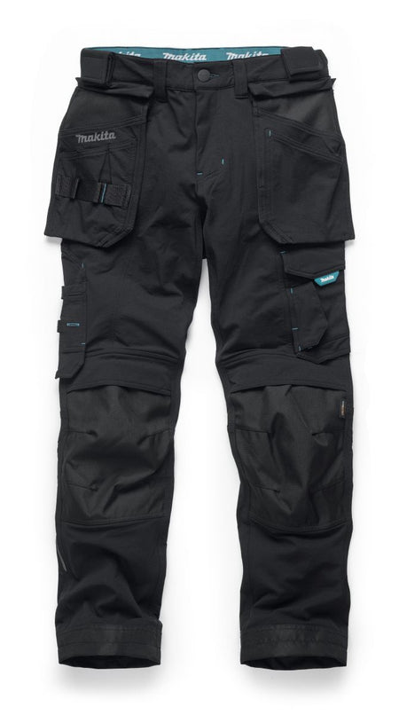 Makita Onyx Stretch Trouser - Black Main Image