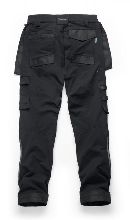 Makita Onyx Stretch Trouser - Black [src:makita onyx stretch trousers 2.jpg@20260814104212]