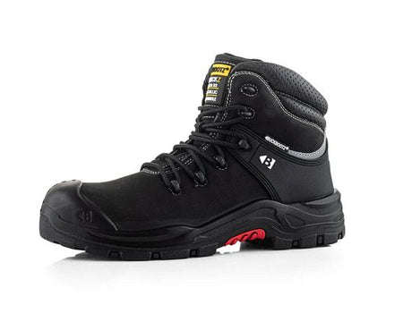 Nubuckz Black Safety Lace Boot - S3S SC HRO FO LG WPA Main Image [src:nkz102blk.jpg@20260824150248]