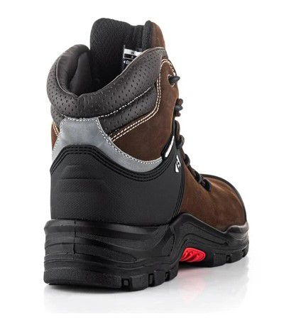 Nubuckz Brown Safety Lace Boot - S3S SC HRO FO LG WPA [src:nkz102br2.jpg@20260824151136]