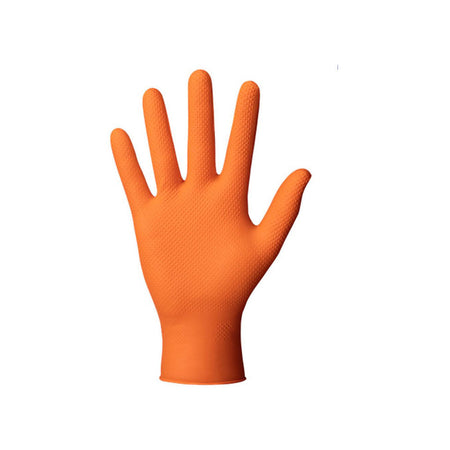 Green Ideall® Grip Nitrile Gloves 50pcs XL 9-10 [src:orange-4.jpg@20260112092214]