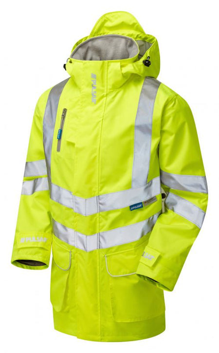 Pulsar Protect Mesh Lined Storm Coat - Yellow [src:p4212.jpg@20261005082635]