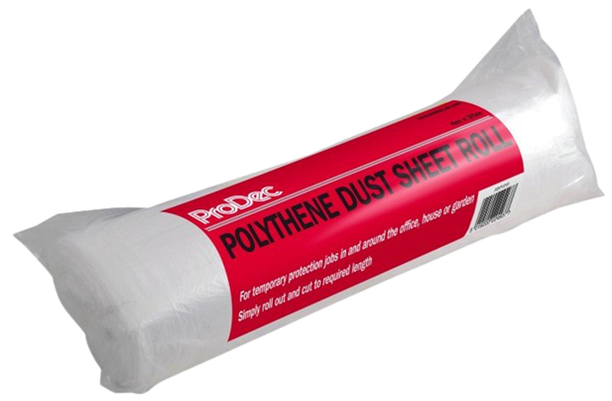 4m x 25m Polythene Dust Sheet Roll - Standard Grade [src:pdpy010-removebg-preview.jpg@20260112092220]