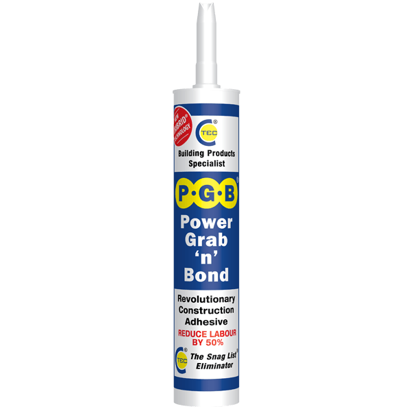 PGB White Power Grab n Bond  TRIBRID Adhesive