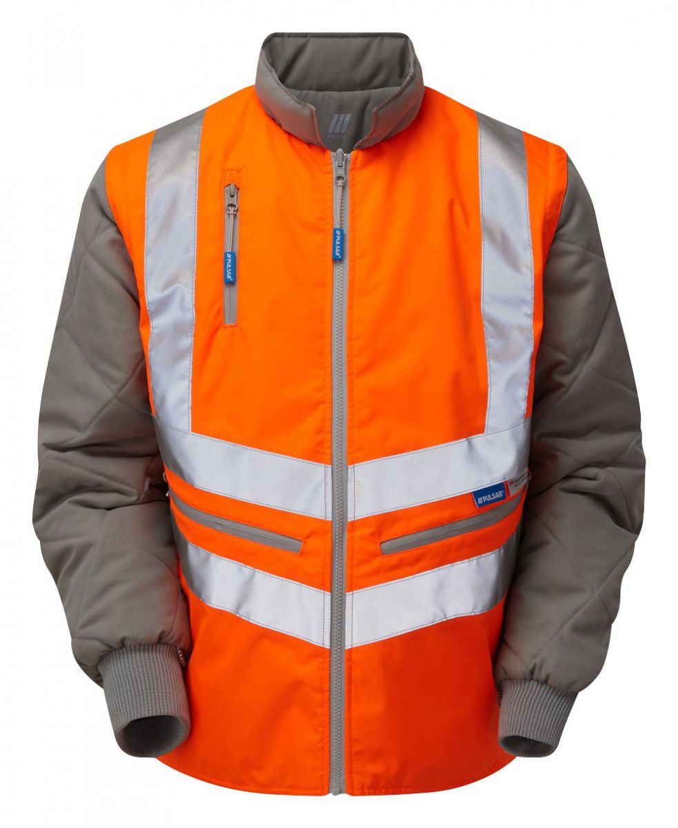 Pulsar Protect Interactive Bodywarmer - Orange Main Image [src:pr498.jpg@20261005085400]