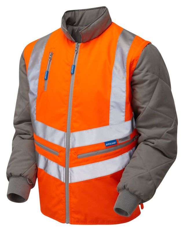 Pulsar Protect Interactive Bodywarmer - Orange [src:pr4982.jpg@20261005085408]