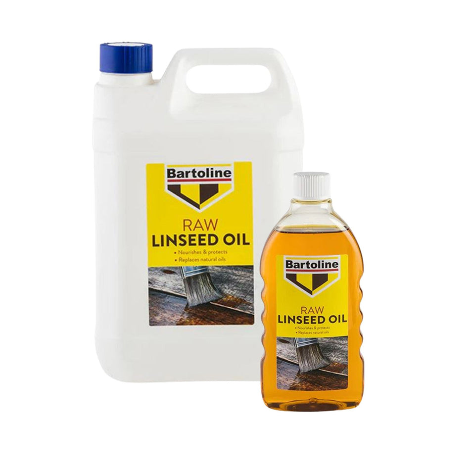 Raw Linseed Oil 500ml Bottle Main Image
