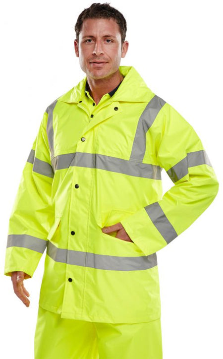 Hi-Vis Lightweight Rain Jacket - Yellow [src:rjy2.jpg@20261026113232]