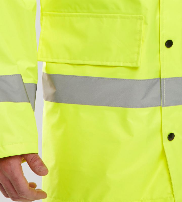 Hi-Vis Lightweight Rain Jacket - Yellow [src:rjy4.jpg@20261026113239]