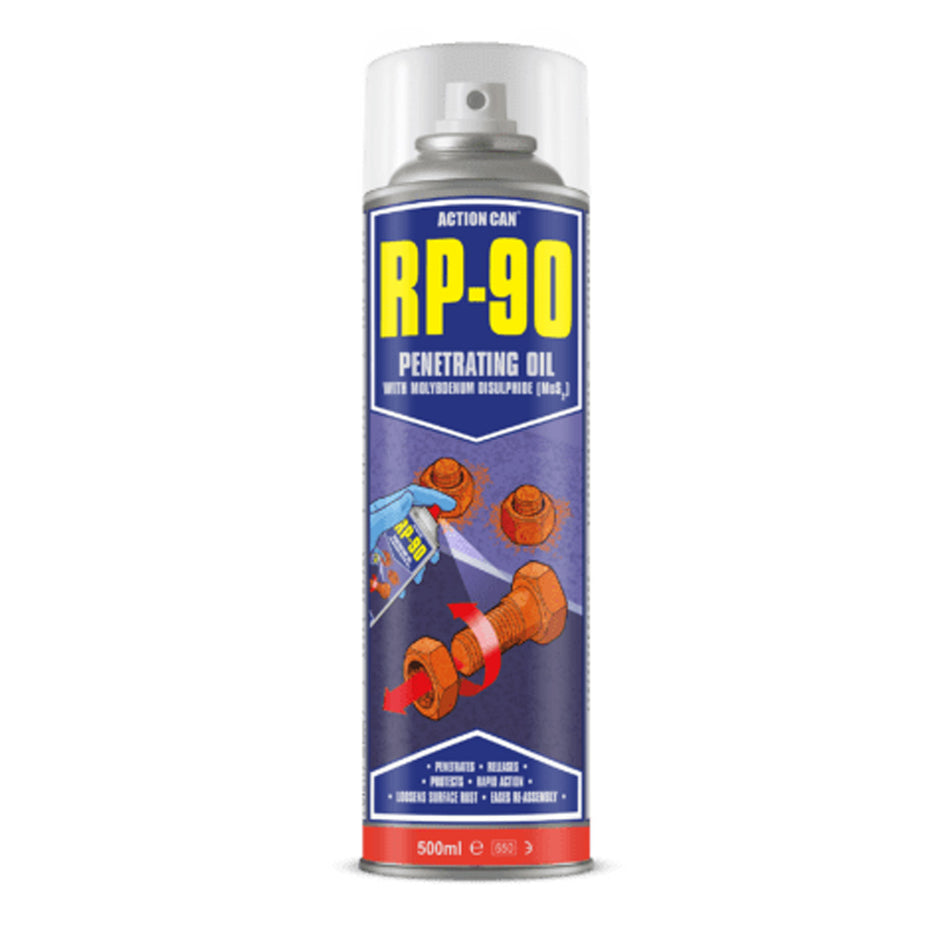 RP-90 Penetrating Oil 500ml Aerosol TwinSpray Main Image
