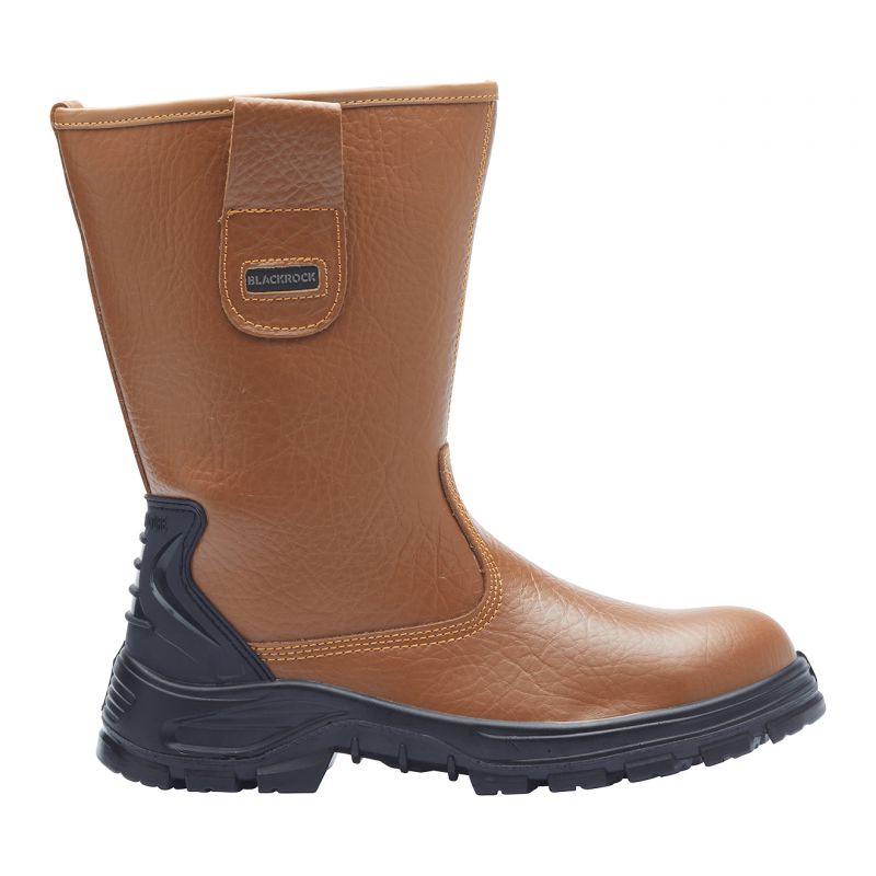 BlackRock Fur Lined Rigger Boot - Tan - S1-P SRC [src:sf01b2.jpg@20261019111255]