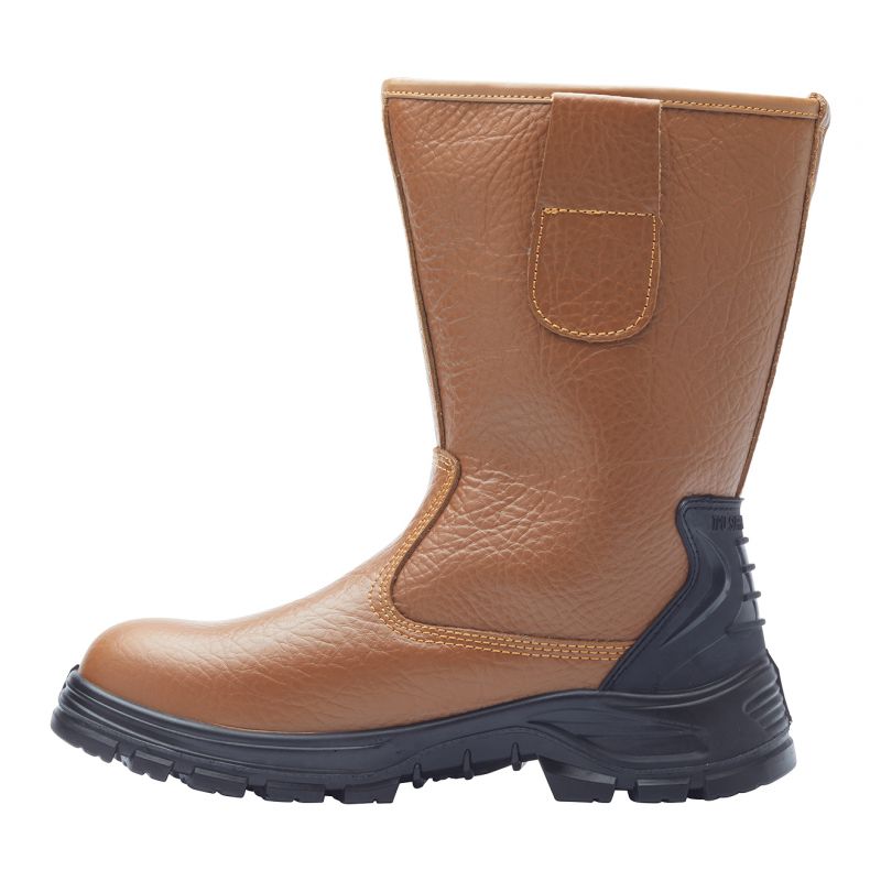 BlackRock Fur Lined Rigger Boot - Tan - S1-P SRC [src:sf01b3.jpg@20261019111213]