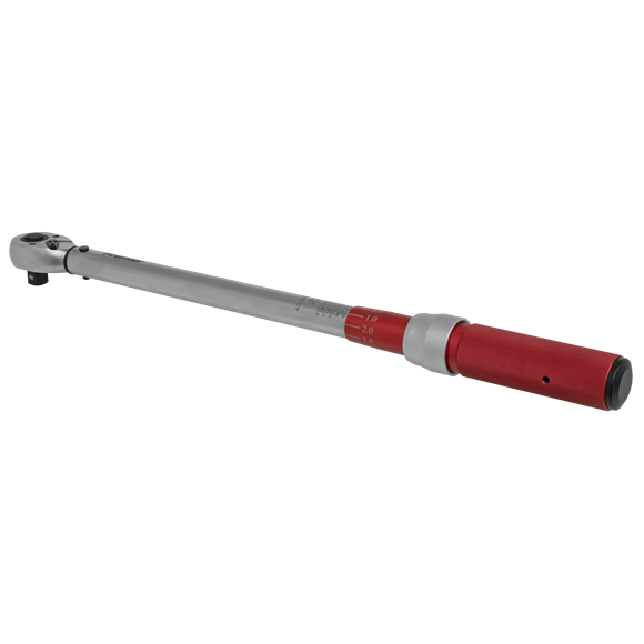 Sealey Torque Wrench Micrometer Style 1/2"Sq Drive 40-220Nm - Calibrated - STW904