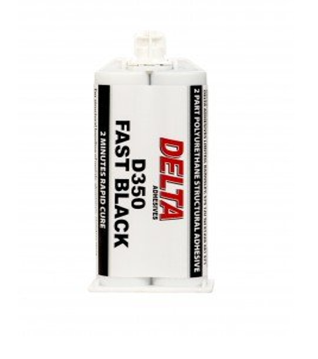 Delta 350 Fast Black 2 Part Polyurethane Structural Adhesive