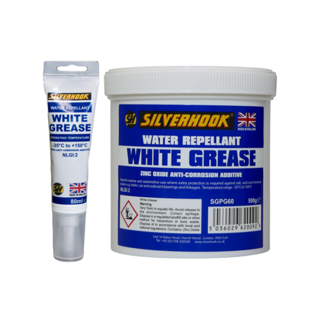 SILVERHOOK WHITE GREASE 80ML TUBE Main Image