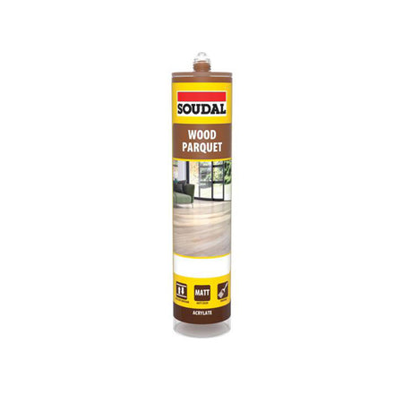 Soudal Parquet & Timber Sealant Light Grey 290ml Main Image