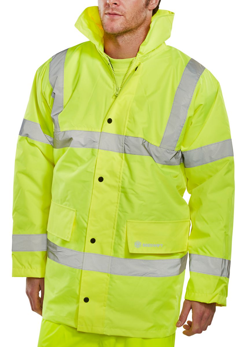 Hi-Vis Traffic Jacket - Yellow Main Image [src:trafficy.jpg@20261026132356]