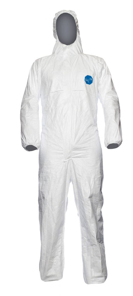 Tyvek 500 Xpert Disposable Hooded Boilersuit Main Image [src:tyvek1.jpg@20260928124845]