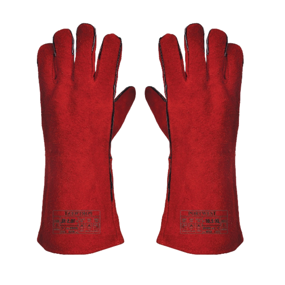 14" Red Welders Gauntlet A500