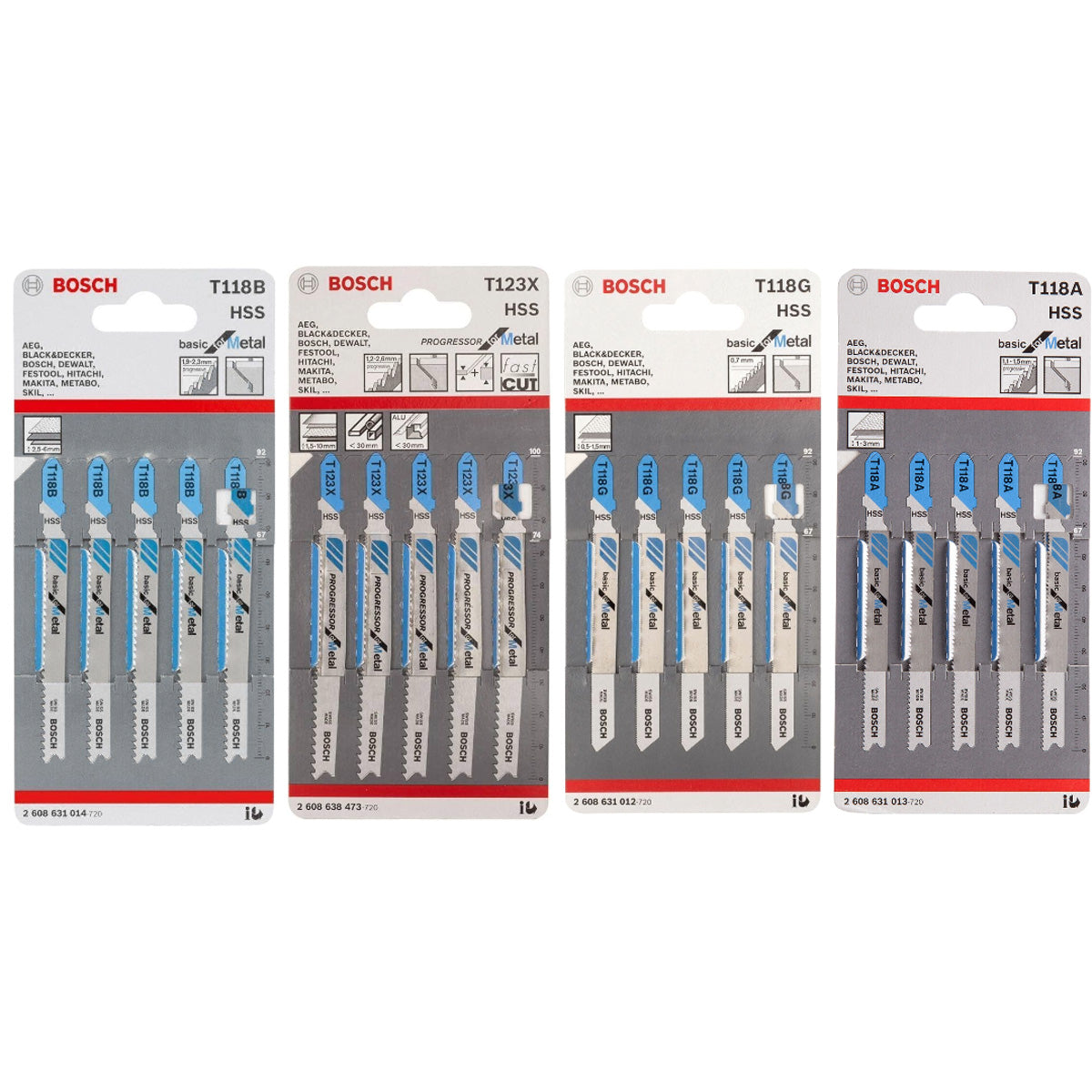 Bosch T118A Jigsaw Blades Main Image