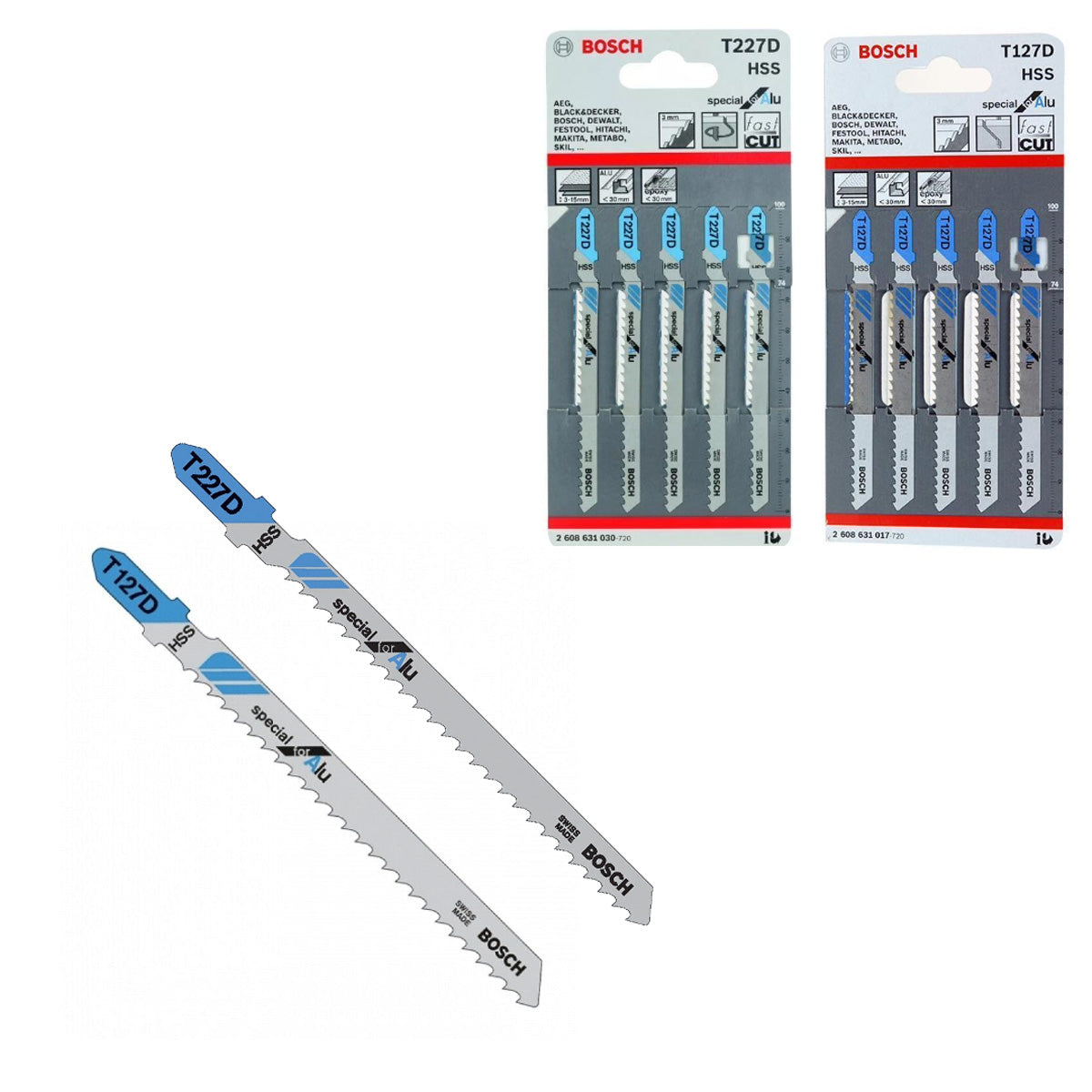 Bosch T127D Jigsaw Blades Main Image
