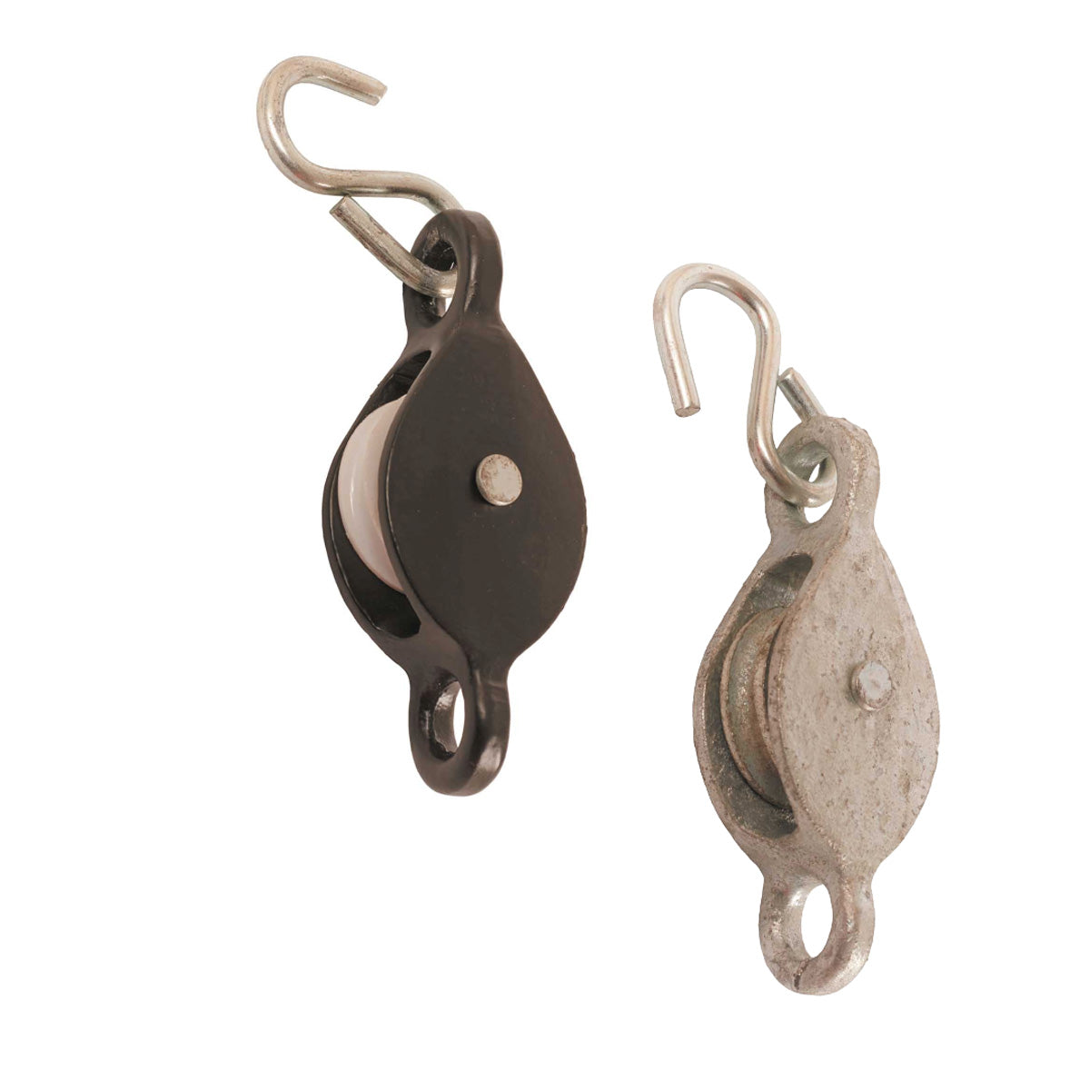 38mm No.1260 Single Line Cast Pulley With Hook - 38mm Nylon Wheel Main Image