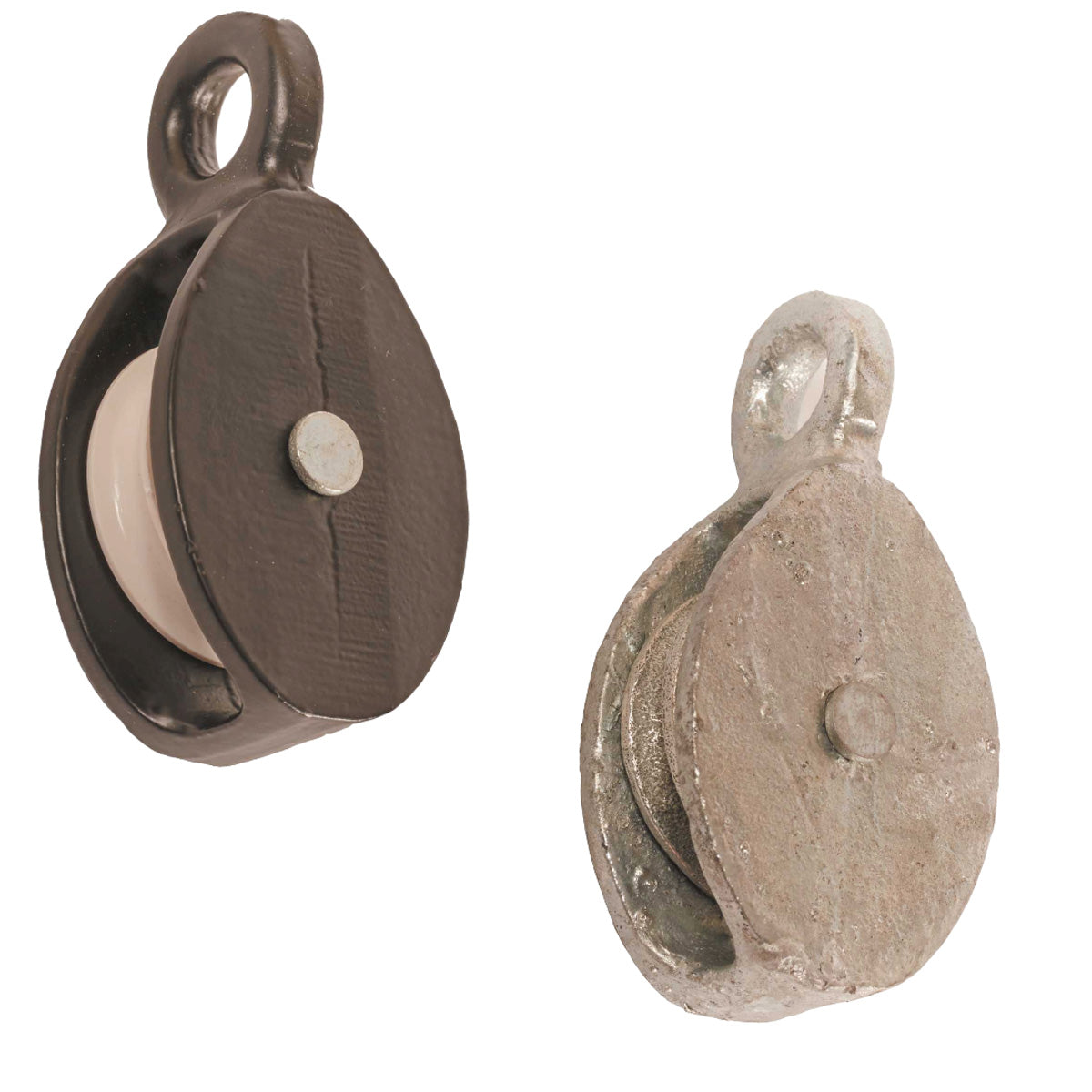 38mm No.261 Single Awning Cast Pulley - 38mm Nylon Wheel Main Image