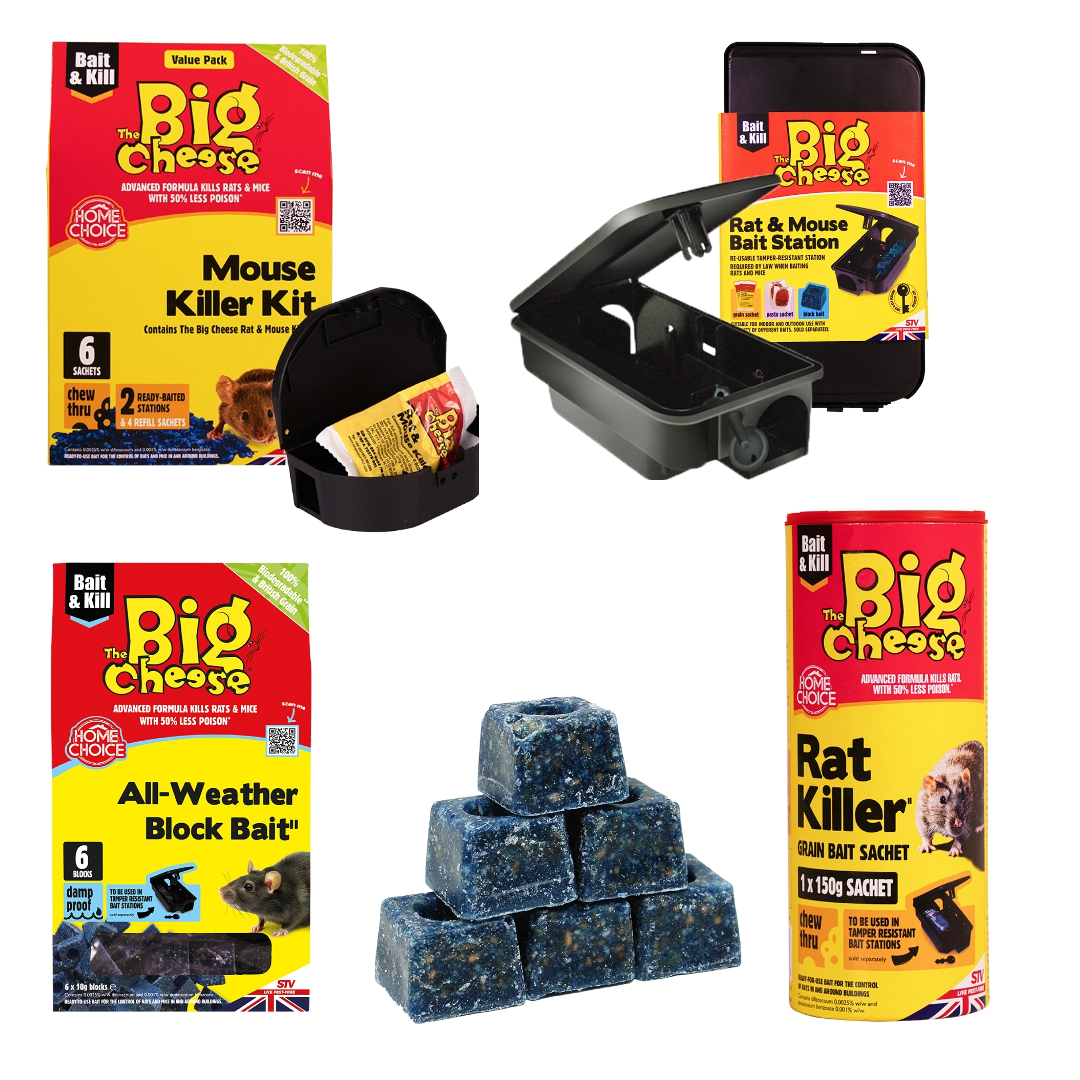 Mouse Killer Kit 15 Pasta Sachets - The Big Cheese Official