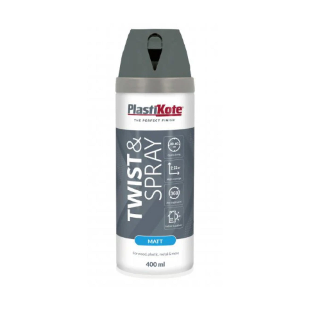 PlastiKote Twist & Spray Paint 400ml - Matt Pantile Red [src:untitled_design_15.jpg@20260112092430]