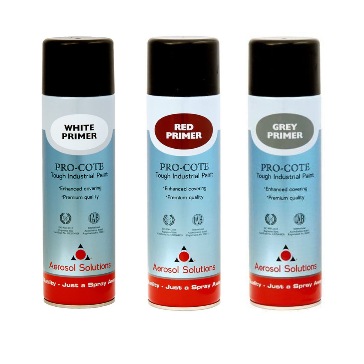 Aerosol Solutions Pro-Cote 500ml Spray Paint - White Primer Main Image