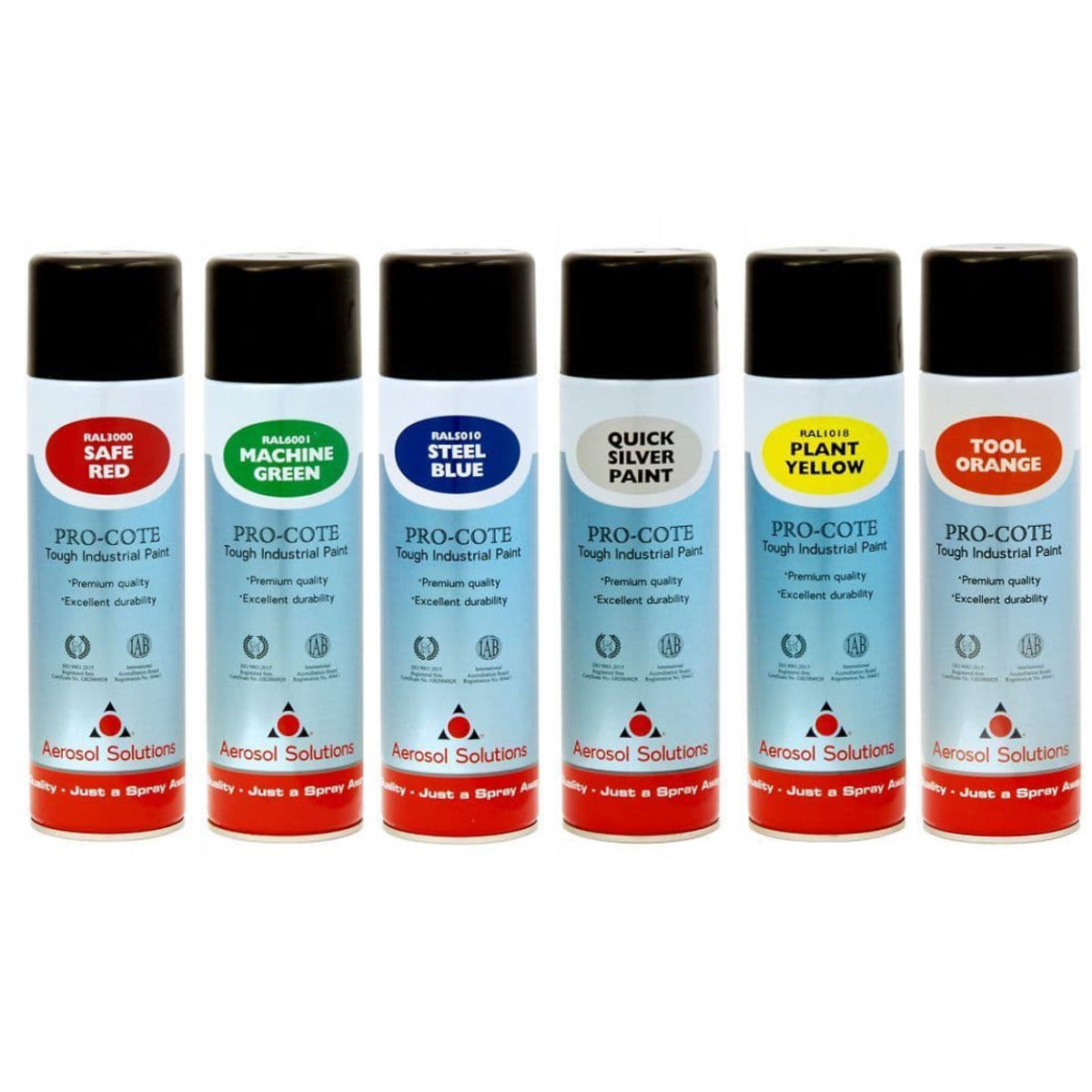 Aerosol Solutions Pro-Cote 500ml Spray Paint - Quick Silver Main Image