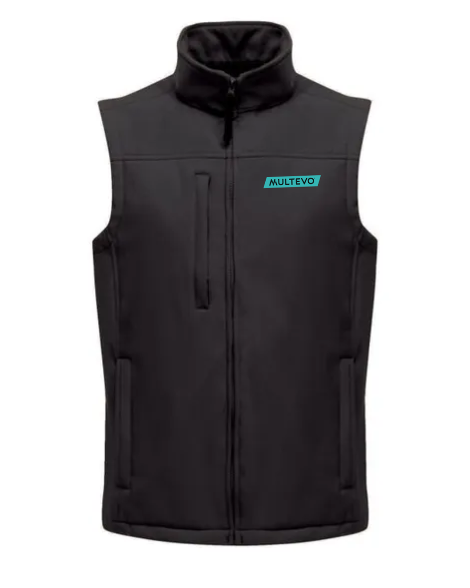 Flux Softshell Bodywarmer - Black - Mens / Ladies