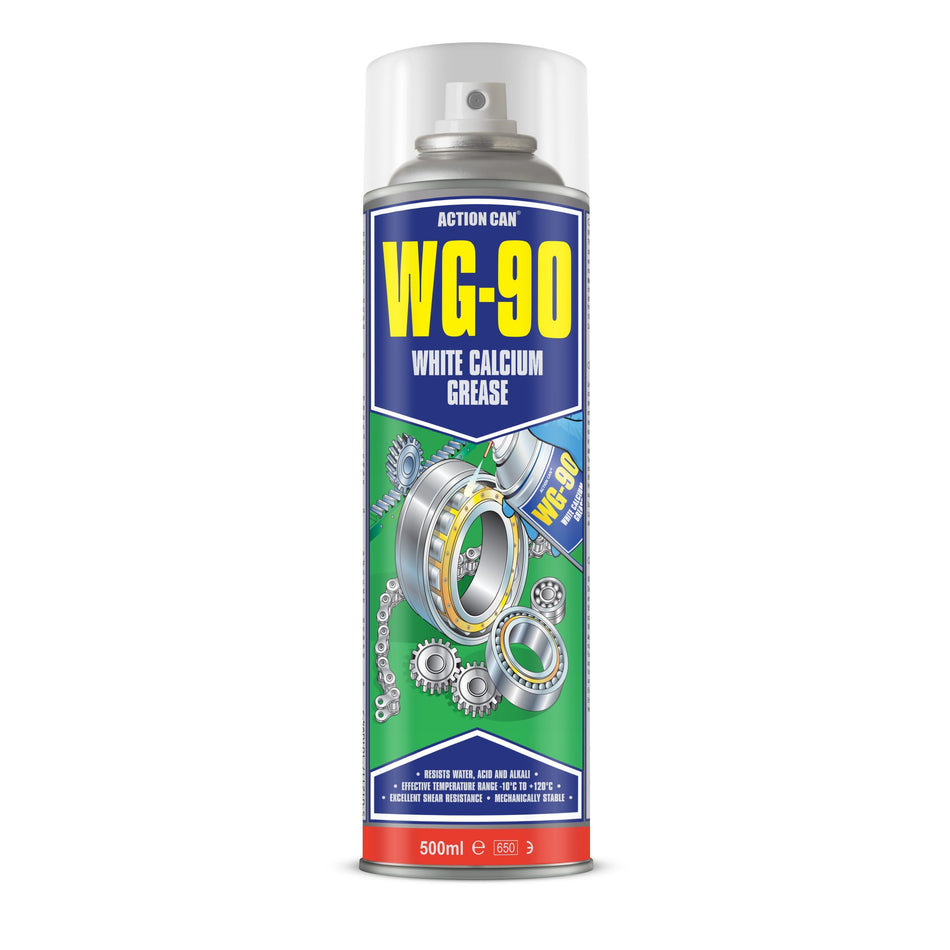 Action Can WG-90 White Calcium Grease 500ml