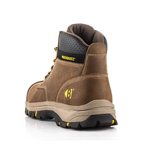 WIZARDZ Leather Safety Lace Boot Brown [src:wizl1br3.jpg@20260819124103]