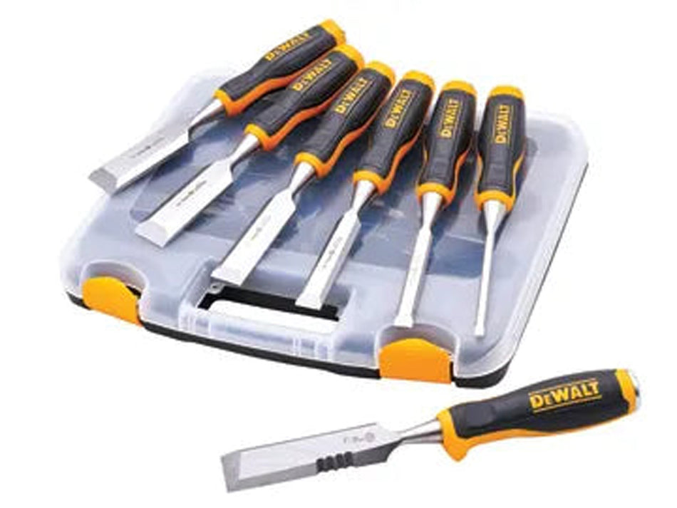 XMS DeWalt 6 Piece Chisel Set With Free Chisel Knife Main Image
