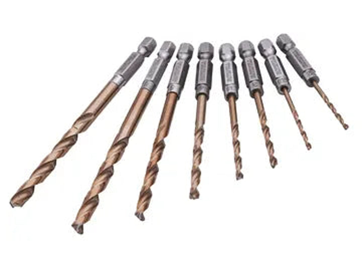 XMS Faithfull Quick Change Impact Driver Drill Bit Set Main Image
