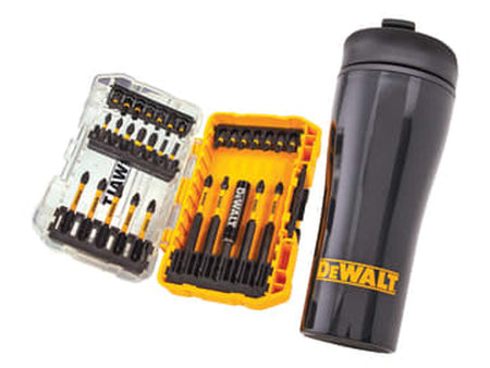 XMS DeWalt 32 Piece FlexTorq Bit Set & Travel Mug Main Image