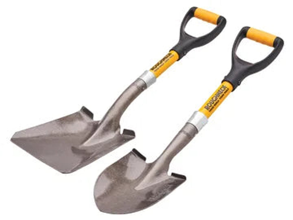 XMS Roughneck Bulk & Round Micro Shovel Twin Pack Main Image