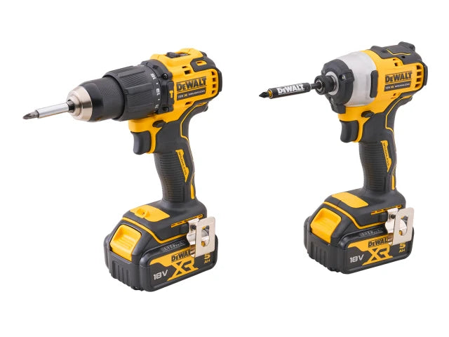 DeWalt 18V Combi & Impact Drill Twin Pack Main Image [src:xms26dewpack.jpg@20260921131720]