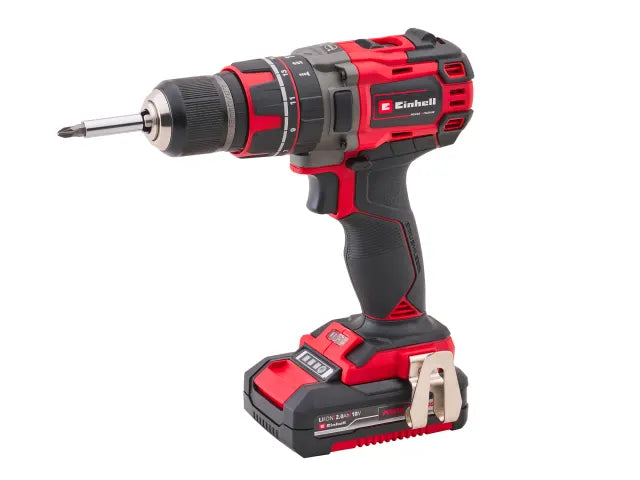 Einhell 18V Combi Drill with 2 x 2Ah Li-Ion Batteries Main Image [src:xms26ecombi.jpg@20260921132218]