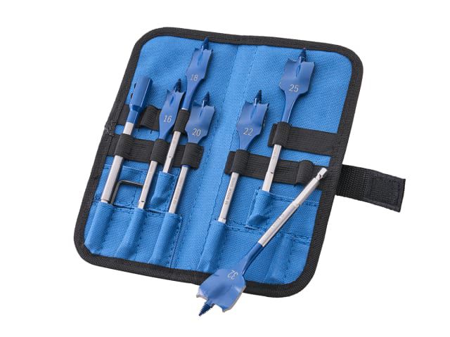 Bosch 7 Piece Flat Bit Self Cut Speed Spade Set Main Image [src:xms26flatbit.jpg@20260921135124]